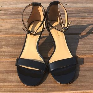 Talbots | Navy Blue Sandal Heels
